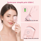 Ondulator de gene încălzit cu USB-C – 2 temperaturi