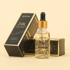 Ser facial MOOYAM cu Aur 24K – Retinol, Vitamina E și Acid Hialuronic