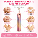 Epilator electric 2-în-1 pentru față și corp